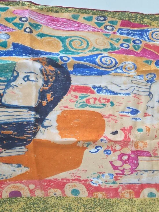 100% Silk Scarf - Picture 2 of 6